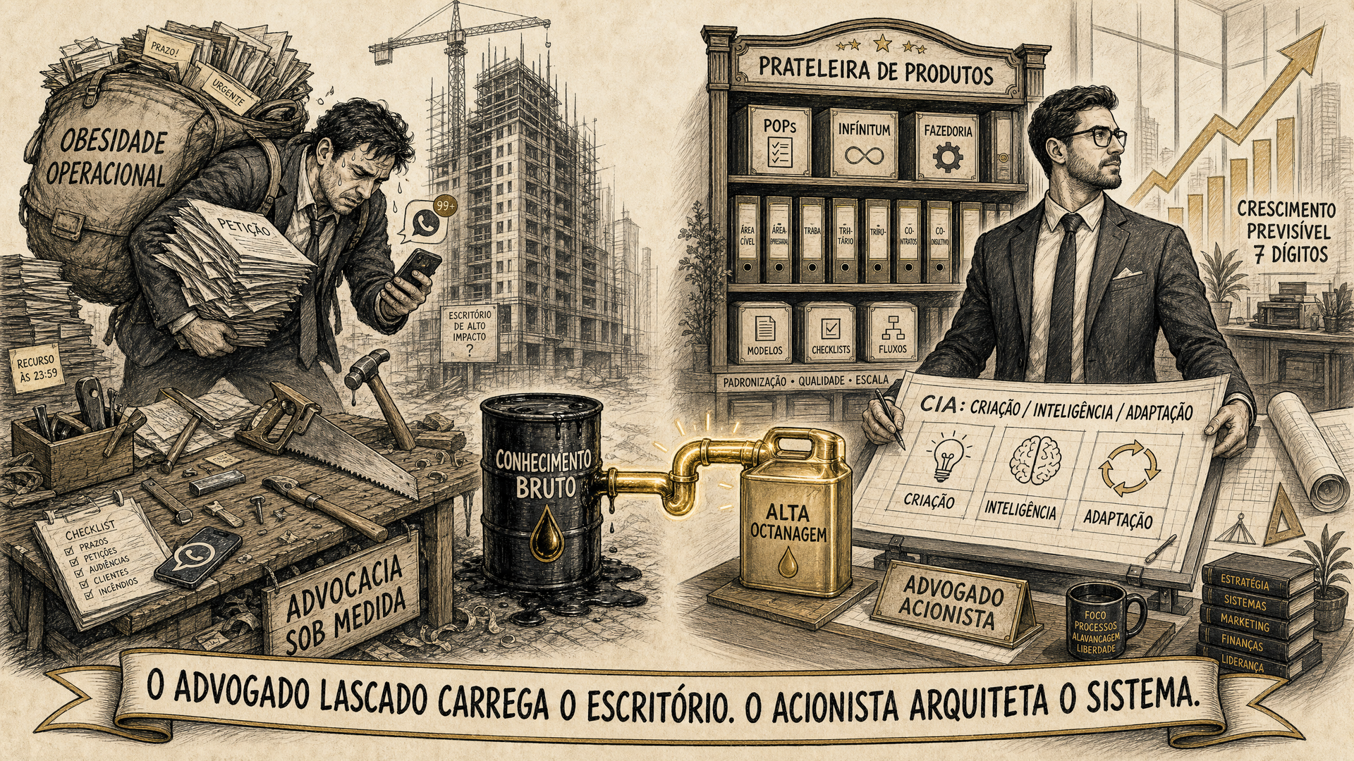 A Engenharia por trás da Advocacia de Elite