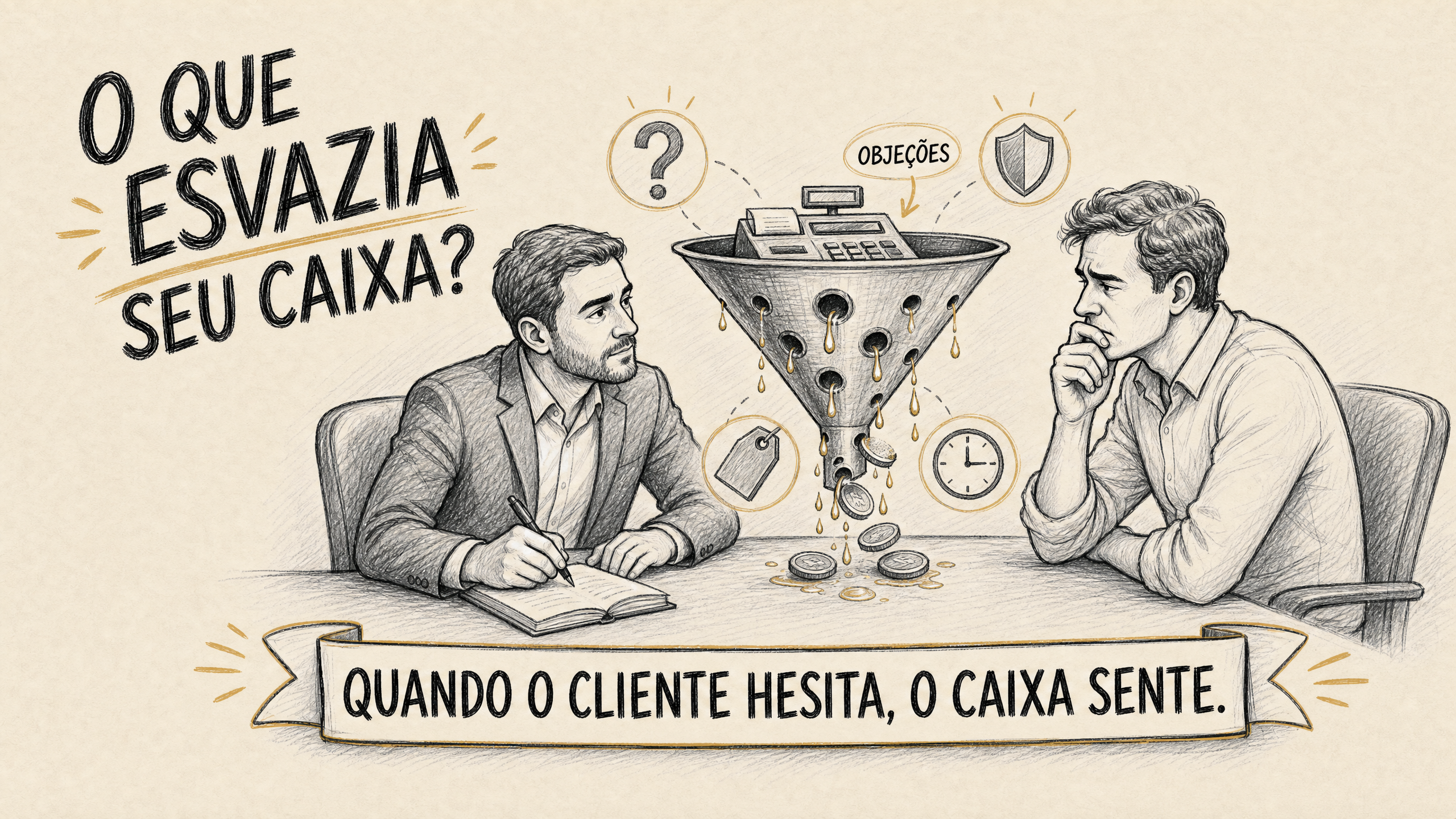 O que esvazia seu caixa?